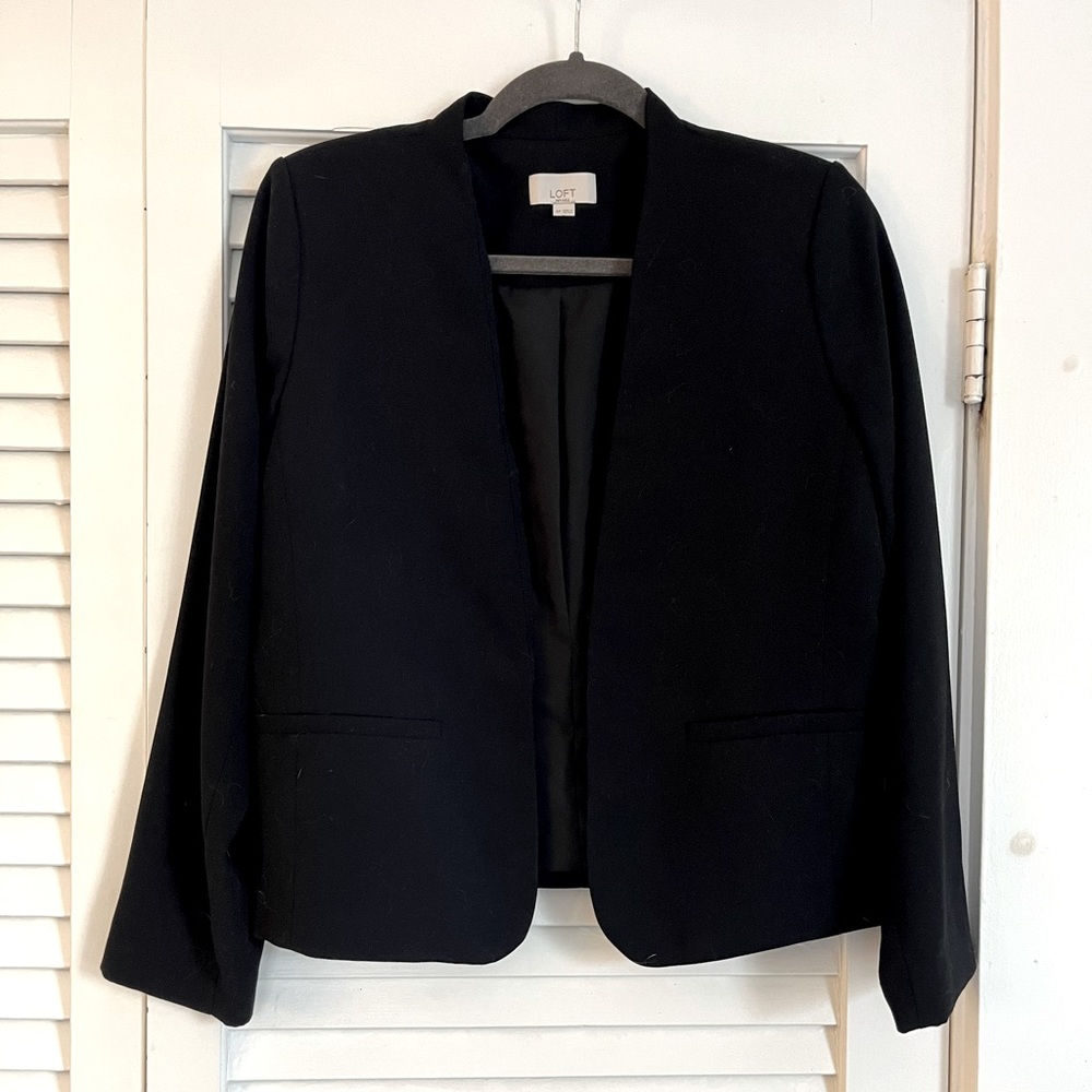 Loft Black Blazer